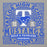 Close-up view of Taylor High School Mustangs Grey Premium Unisex Hoodie 206