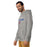 Man wearing Oak Ridge High School War Eagles Grey Premium Unisex Hoodie 017