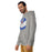 Man wearing Oak Ridge High School War Eagles Grey Premium Unisex Hoodie 242