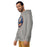 Man wearing Seven Lakes High School Spartans Grey Premium Unisex Hoodie 215