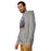 Man wearing Seven Lakes High School Spartans Grey Premium Unisex Hoodie 219