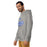 Man wearing Taylor High School Mustangs Grey Premium Unisex Hoodie 202