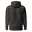 Back view of Spring High School Lions Dark Grey Heather Premium Unisex Hoodie 234