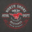 Close-up view of North Shore High School Mustangs Dark Heather Grey Premium Unisex Hoodie 201