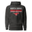 North Shore High School Mustangs Dark Heather Grey Premium Unisex Hoodie 024