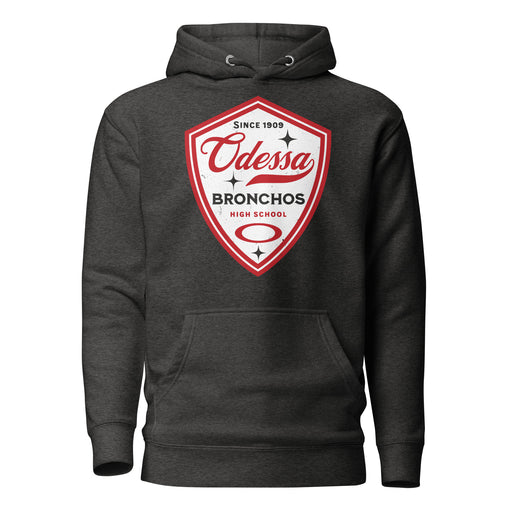 Odessa High School Bronchos Dark Grey Premium Unisex Hoodie 225