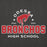 Close-up view of Odessa High School Bronchos Dark Grey Premium Unisex Hoodie 222