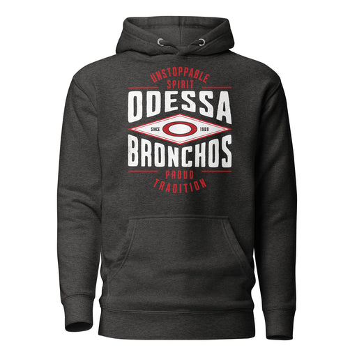 Odessa High School Bronchos Dark Grey Premium Unisex Hoodie 210