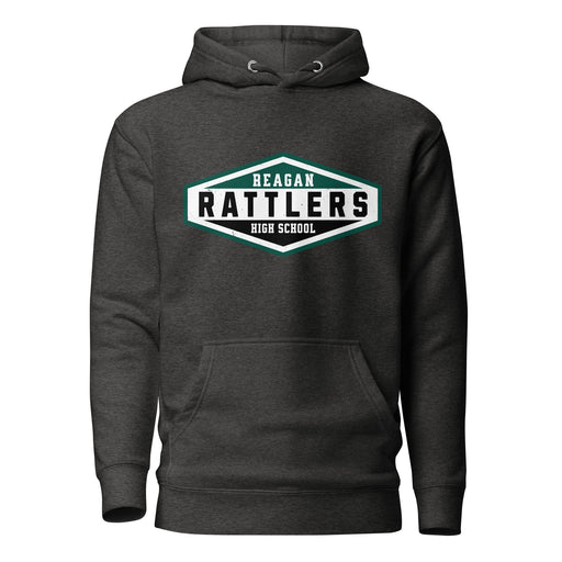 Reagan High School Rattlers Dark Grey Premium Unisex Hoodie 009