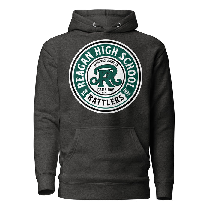 Reagan High School Rattlers Dark Grey Premium Unisex Hoodie 220