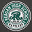 Close-up view of Reagan High School Rattlers Dark Grey Premium Unisex Hoodie 220