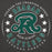 Close-up view of Reagan High School Rattlers Dark Grey Premium Unisex Hoodie 214
