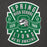 Close-up view of Spring High School Lions Dark Grey Heather Premium Unisex Hoodie 207
