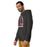 Man wearing Odessa High School Bronchos Dark Grey Premium Unisex Hoodie 208