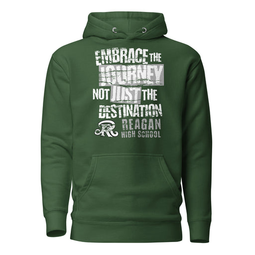 Reagan High School Rattlers Forest Green Unisex Hoodie 232