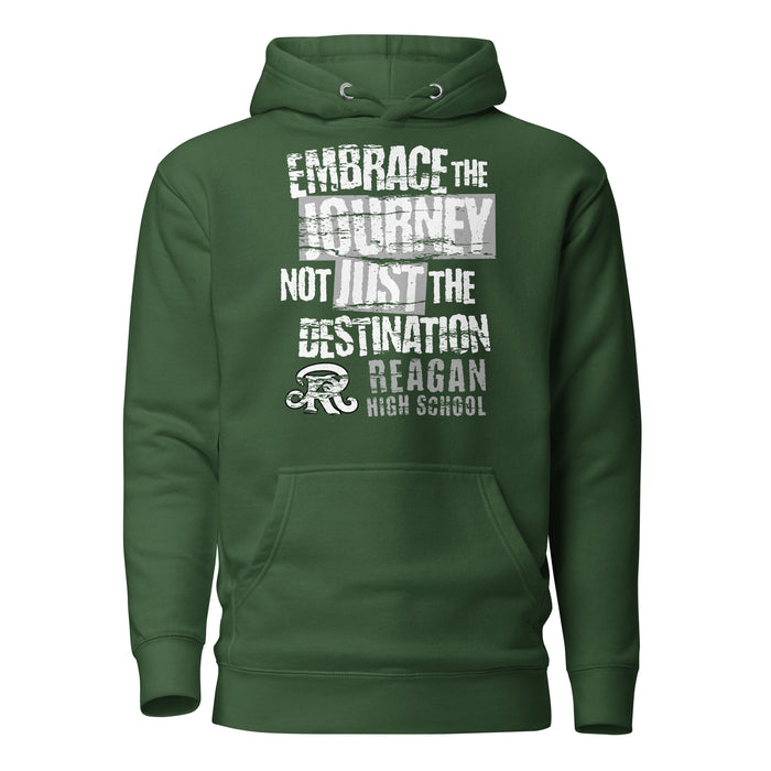 Reagan High School Rattlers Forest Green Unisex Hoodie 232