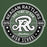 Close-up view of Reagan High School Rattlers Forest Green Unisex Hoodie 224