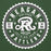 Close-up view of Reagan High School Rattlers Forest Green Unisex Hoodie 203