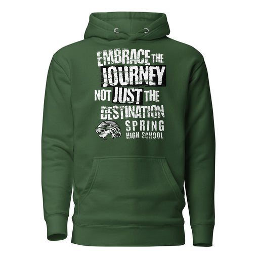 Spring High School Lions Forest Green Premium Unisex Hoodie 232