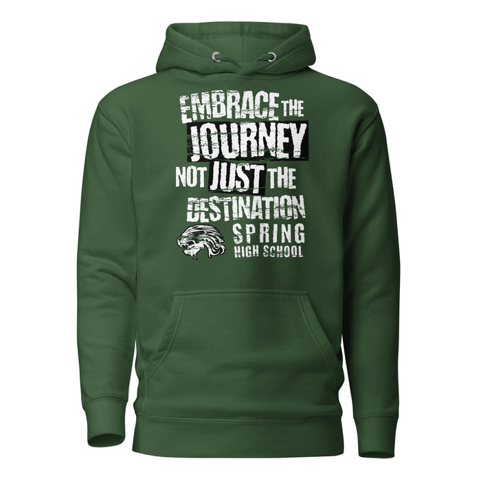 Spring High School Lions Forest Green Premium Unisex Hoodie 232