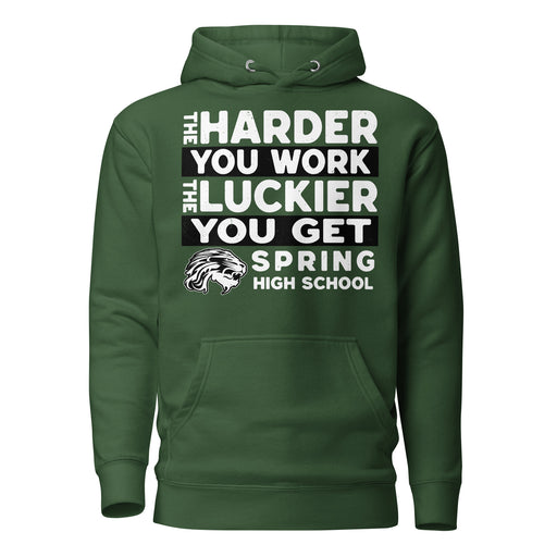Spring High School Lions Forest Green Premium Unisex Hoodie 238