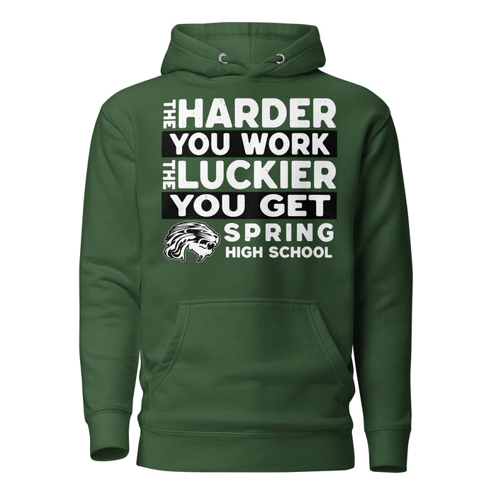 Spring High School Lions Forest Green Premium Unisex Hoodie 238