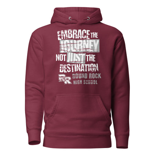 Round Rock High School Dragons Maroon Premium Unisex Hoodie 232