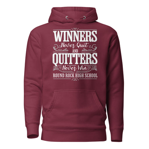 Round Rock High School Dragons Maroon Premium Unisex Hoodie 237