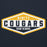 Close-up view of Nimitz High School Cougars Navy Blue Premium Unisex Hoodie 009