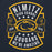 Close-up view of Nimitz High School Cougars Navy Blue Premium Unisex Hoodie 207