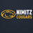 Close-up view of Nimitz High School Cougars Navy Blue Premium Unisex Hoodie 200