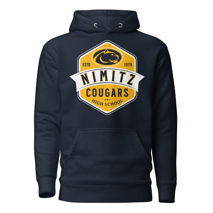 Nimitz High School Cougars Navy Blue Premium Unisex Hoodie 209
Nimitz High School Cougars Navy Blue Premium Unisex Hoodie 210