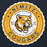 Close-up view of Nimitz High School Cougars Navy Blue Premium Unisex Hoodie 216