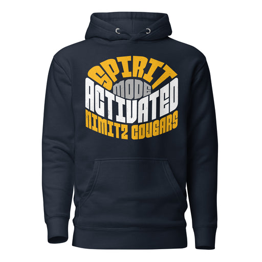 Nimitz High School Cougars Navy Blue Premium Unisex Hoodie 242
