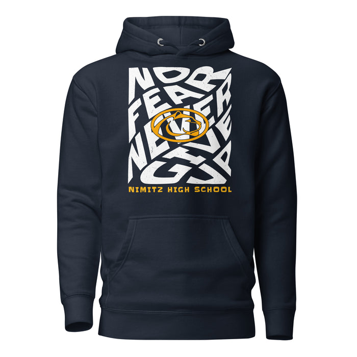Nimitz High School Cougars Navy Blue Premium Unisex Hoodie 236