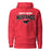 North Shore High School Mustangs Red Premium Unisex Hoodie 234