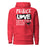 North Shore High School Mustangs Red Premium Unisex Hoodie 240