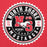 Close-up view of North Shore High School Mustangs Red Premium Unisex Hoodie 203