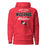 North Shore High School Mustangs Red Premium Unisex Hoodie 034