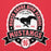 Close-up view of North Shore High School Mustangs Red Premium Unisex Hoodie 212