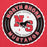 Close-up view of North Shore High School Mustangs Red Premium Unisex Hoodie 216