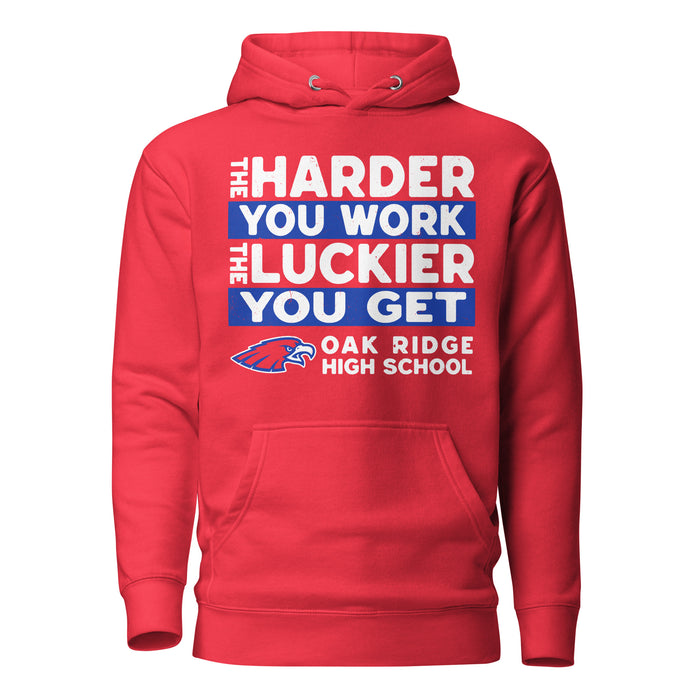 Oak Ridge High School War Eagles Red Premium Unisex Hoodie 238