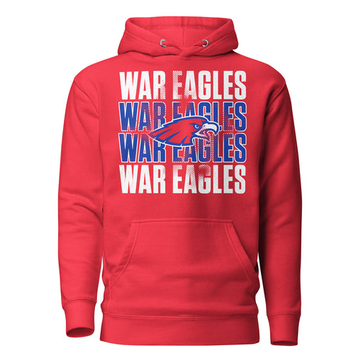 Oak Ridge High School War Eagles Red Premium Unisex Hoodie 233