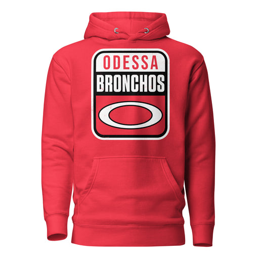 Odessa High School Bronchos Red Premium Unisex Hoodie 001