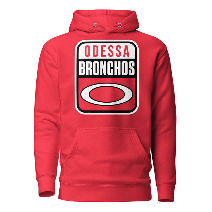 Odessa High School Bronchos Red Premium Unisex Hoodie 001