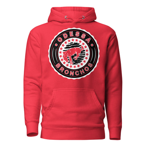 Odessa High School Bronchos Red Premium Unisex Hoodie 216