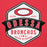 Close-up view of Odessa High School Bronchos Red Premium Unisex Hoodie 209