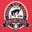 Close-up view of Odessa High School Bronchos Red Premium Unisex Hoodie 212