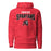 Porter High School Spartans Red Premium Unisex Hoodie 234