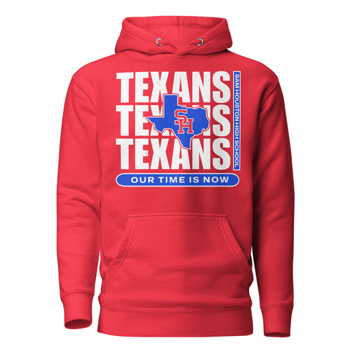 Sam Houston High School Texans Red Premium Unisex Hoodie 235